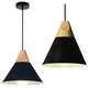 TooLight SCANDI C Melna griestu lampa