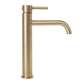 REA  Смеситель REA  Lungo золотой матовый высокий умывальник, изображение 3