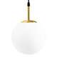 TooLight Sienas lampa Sienas lampa Glass Ball Gold APP653-1W, 2 image