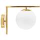 TooLight Sienas lampa Sienas lampa Glass Ball Gold APP674-1W, 2 image