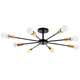 TooLight Spider 8 Black Gold Lamp APP502-8C