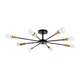 TooLight Spider 8 Black Gold Lamp APP502-8C, 2 image