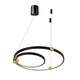 TooLight Black Ring led lampa + tālvadības pults APP692-30-50, 2 image