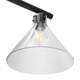 Toolight LAMPA SUFITOWA SZKLANA METALOWA APP318-3CP, 2 image