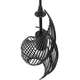TooLight Moderna bēniņu griestu lampa APP977-1CP Black, 4 image