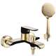 REA  BLOOM Смеситель для ванны Black Gold