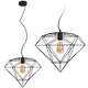 TooLight PAKĀRĀS LAMPA DIAMOND METAL LOFT BLACK APP563-1KP