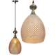 Toolight Lampa Sufitowa Szklana Amber APP432-1CP