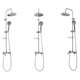 Rea Sanitary Zestaw Prysznicowy Natryskowy Chromowany LUIS Chrom, изображение 2