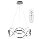 TooLight Moderna LED griestu lampa + PILOT APP801-CP Twist Chrome