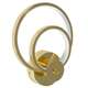 Toolight LAMPA ŚCIENNA KINKIET LED APP1043-W GOLD