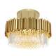 Toolight Lampa sufitowa plafon kryształowa gold APP1100-4CP