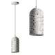 Toolight Lampa Wisząca Betonowa APP996-1CP B WHITE