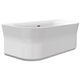 Bathtub Ypsilon Wall 1780x860 snowwhite freestanding
