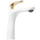 Rea Sanitary Bateria umywalkowa Rea Orbit White Gold Niska, изображение 4