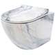 Rea Sanitary Misa WC podwieszana Carlos Slim Rimless Granit Matt