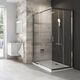 RAVAK Shower corner BLRV2K-80 white+glass Transparent