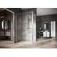RAVAK Shower fixed wall NPS-90 satin+glass Transparent