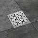 RAVAK Floor drain Snake 105x105/50 - stainless
