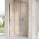 RAVAK Shower door CSD2-100 white+Transparent