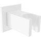 Держатель для душа Mexen Cube белый - 79350-20