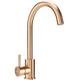 Кухонный смеситель Mexen Foggia, розовое золото - 671800-60