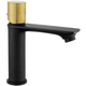 Смеситель для умывальника Mexen Royo One, черный/золотой - 72201-75