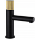 Смеситель для умывальника Mexen Elba One, черный/золотой - 74101-75