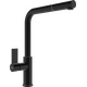 Кухонный смеситель Mexen Flora, черный - 670401-70
