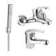 Mexen Erica R72 dušas komplekts hroms - 746403R72-00
