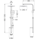 Mexen Q17 dušas sistema hromēta / balta - 798171795-02, 2 image