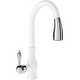 Кухонный смеситель Mexen Savita белый - 672601-20