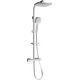 Душевой набор Mexen CQ33 с тропическим душем и смесителем-термостатом, хром - 772503395-00