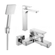 Mexen Cetus R45 vannas komplekts, hroms - 744313R45-00