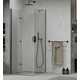 Душевая кабина складная Mexen Lima 70 x 70 см, прозрачная, черная - 856-070-070-70-00, изображение 2
