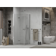 Душевая кабина складная Mexen Lima Duo 80 x 70 см, прозрачная, хром - 856-080-070-02-00, изображение 2