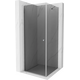 Mexen Pretoria noliecama dušas kabīne 80 x 80 cm, grafīts, hroms - 852-080-080-01-40