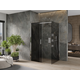 Раздвижная душевая кабина Mexen Omega 100 x 70 см, графит, хром - 825-100-070-01-40, изображение 2