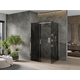 Раздвижная душевая кабина Mexen Omega 120 x 70 см, графит, хром - 825-120-070-01-40, изображение 2