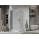 Душевая кабина складная Mexen Lima 70 x 90 см, прозрачная, хром + поддон плоский - 856-070-090-01-00-4010, изображение 4