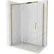 Mexen Omega bīdāmā dušas kabīne 130 x 70 cm, caurspīdīga, zeltaina - 825-130-070-50-00