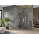 Раздвижная душевая кабина Mexen Omega 120 x 100 см, прозрачная, хром - 825-120-100-01-00, изображение 3