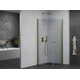Откидная душевая кабина Mexen Pretoria Duo 90 x 90 см, прозрачная, золото - 852-090-090-50-00-02, изображение 2