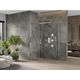 Раздвижная душевая кабина Mexen Omega 140 x 90 см, прозрачная, хром - 825-140-090-01-00, изображение 3