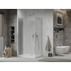 Душевая кабина складная Mexen Lima 90 x 100 см, прозрачная, хром + поддон плоский - 856-090-100-01-00-4010, изображение 4