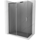 Mexen Omega bīdāmā dušas kabīne 160 x 80 cm, grafīts, hroms - 825-160-080-01-40