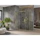 Mexen Omega bīdāmā dušas kabīne 140 x 100 cm, caurspīdīga, zeltaina - 825-140-100-50-00, 2 image