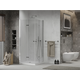 Складная душевая кабина Mexen Lima Duo 100 x 90 см, прозрачная, хром + поддон плоский - 856-100-090-01-02-4010, изображение 2