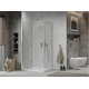 Складная душевая кабина Mexen Lima 120 x 90 см, прозрачная, хром + поддон плоский - 856-120-090-01-00-4010, изображение 3