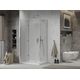 Складная душевая кабина Mexen Lima 120 x 100 см, прозрачная, хром + поддон плоский - 856-120-100-01-00-4010, изображение 3